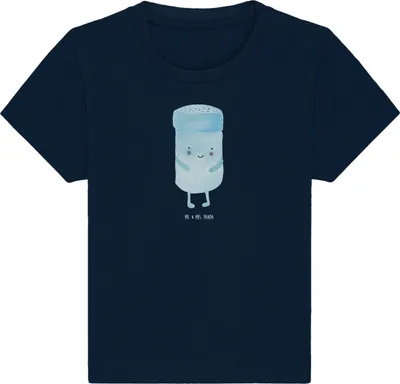 Produktbild von Mr. & Mrs. Panda Babyshirt Beste Freunde Salz 24. - 36. Monat - French Navy - Geschenk, Baby Baumwollshirt, Fehlende Keywords,  T-Shirt, Lustige Sprüche, Shirt, Kinder