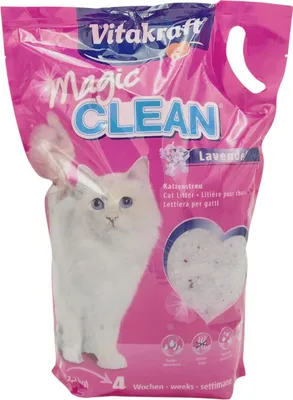 Produktbild von Vitakraft Katzenstreu Magic Clean Lavendel - 5 Liter