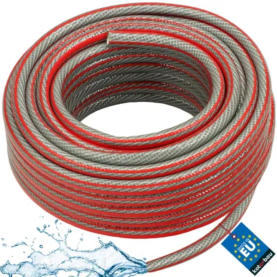 Productafbeelding van KOTARBAU® Tuinslang x m 6-laags grijs professioneel voor het gieten van planten (3/4" 50m)