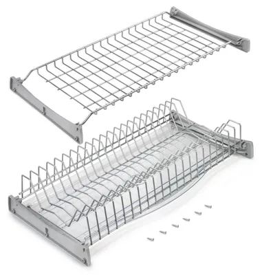 Zdjęcie produktu dla Emuca Stojak na talerze do szafek wysokich SupraStar, moduł 600 mm, Stal