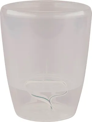 Produktbild von Happy-Plants Orchidea Twin Orchideentopf Selbstbewässernd Ø 15 cm, H 18 cm 2 Liter - Transparent