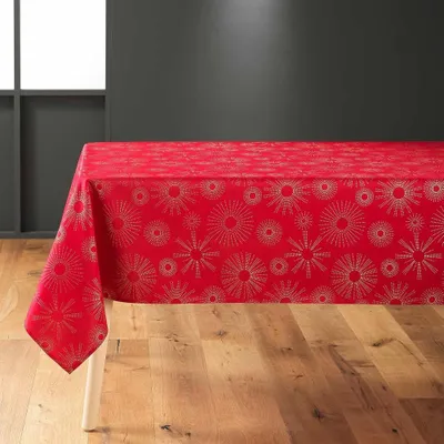 Image de Nappes - Douceur d'Intérieur - Lumia - Polyester - 300 x 150 cm - rouge