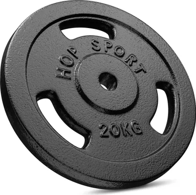 Obrázok produktu pre Hop-sport Sada liatinových kotúčov 2x20kg