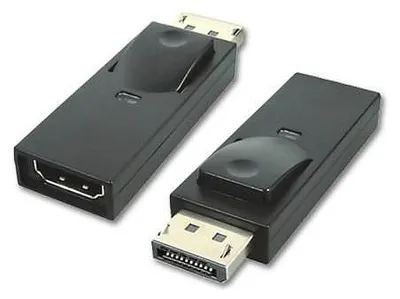 Produktbild von PremiumCord KPORTAD01, DisplayPort, HDMI, Schwarz
