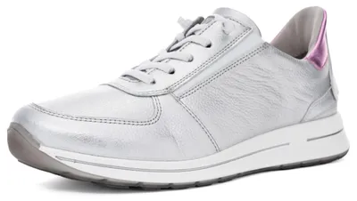 Produktbild von ara Niedriger Leder-Sneaker mit Textilfutter und High Soft-Wechselfußbett