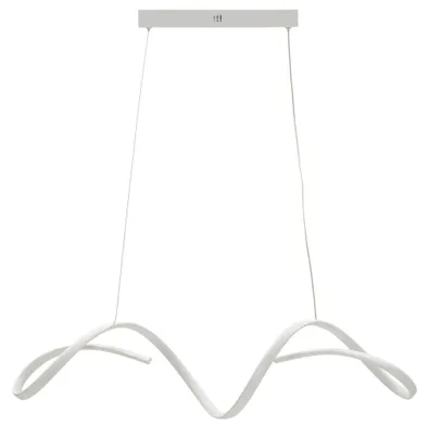 Produktbild von Mauro Ferretti LED Deckenleuchte UTER Weiß 80x20x120 cm mit 3 Farbtemperaturen