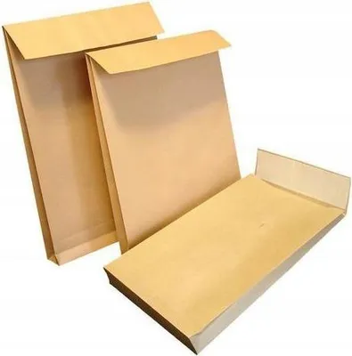 Image de Enveloppe brune B4 avec bande adhésive, 20 pièces