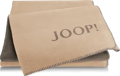 Zdjęcie produktu dla JOOP! Melange Doubleface Cashew-Chestnut Plain 150 x 200 cm