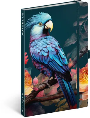 Immagine prodotto di Taccuino Parrot, a righe, 13 × 21 cm