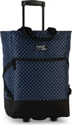 Produktbild von PUNTA wheel Print Shopping-Roller *royalblau/schwarz