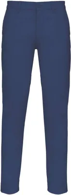 Produktbild von Kariban Herren Chino Hose Regular Slim Chinohose Jogger Cargohose, Größe:38, Farbe:Deep Blue