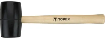 Immagine prodotto di Mazzuola in gomma TOPEX 50 mm/340 g, manico in legno