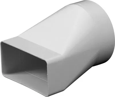 Immagine prodotto di Adattatore da tubo piatto a tubo tondo PVC piatto 75-150