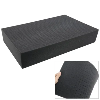 Produktbild von HMF 1456-100 Rasterschaumstoff, Double-Size Würfelschaum, 345 x 550 mm 100 mm