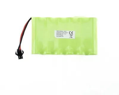 Produktbild von EFASO Akku 7,2V 400mAh Ni-Mh mit HBX Stecker passend für Huina Bagger 1350, 1550, Revell Digger 2.0 24924 (43590), Amewi 22403, s-idee 18145