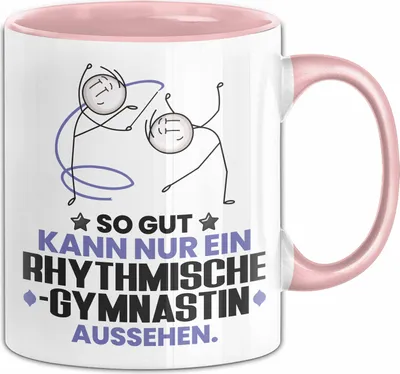Produktbild von RhythmischeGymnastin Geschenk Tasse So Gut Kann Nur Ein RhythmischeGymnastin Aussehen Geschenkidee Kaffee-Becher (Rosa)