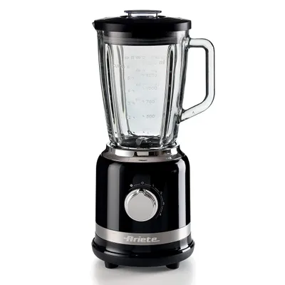 Zdjęcie produktu dla Ariete 0585/02, Blender stołowy, 1,5 l, Funkcja pulse, Rozgniatacz do lodu, 1000 W, Czarny