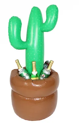 Produktbild von Aufblasbarer Kaktus als Getränkekühler, ca. 95 cm