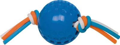 Produktbild von Nobby TPR Ball mit Silikonband blau 7,5cm