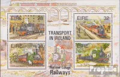 Produktbild von Briefmarken Irland 1995 Mi Block15 (kompl.Ausg.) postfrisch Schmalspurbahnen