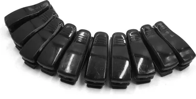 Produktbild von 10Pcs Schwarz Kunststoff Auto Sonnenblende Brillenhalterung Kartenhalter Clip DE de