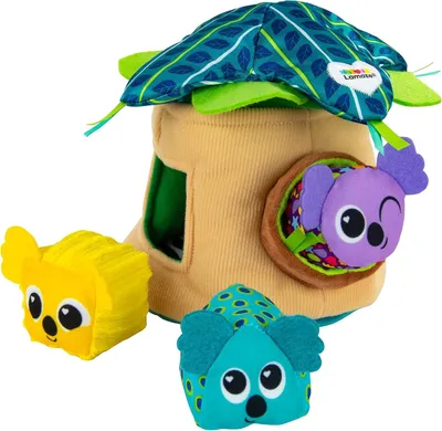Productafbeelding van Walla Walla Koala boomsorteerder - Vormensorteerder - Speelgoed voor pasgeborenen - Sensorisch babyspeelgoed met kleuren en geluiden