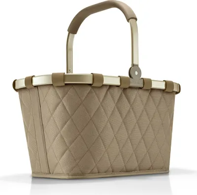Immagine prodotto di reisenthel carrybag, Einkaufskorb, Picknickkorb, Frame Rhombus Olive, 22 L, BK5047
