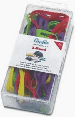 Produktbild von Gummibänder X-Bänder 150x11mm 30g Packung mit 10 Stück
