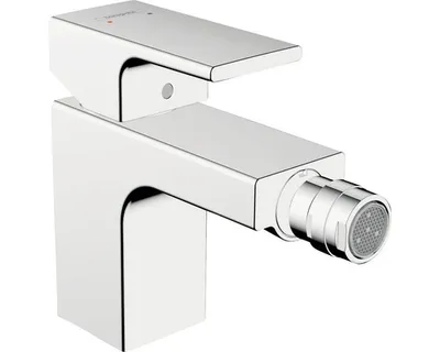 Productafbeelding van Eengreeps wastafelmengkraan VERNIS Shape met afvoerset voor bidet, 1 1/4 inch, chroom