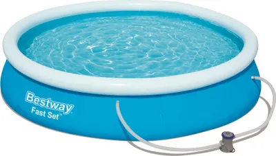 Obrázek produktu pro Bestway nafukovací kruhový bazén s filtrací 366x76 cm zahradní 57274