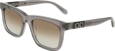 Produktbild von Ferragamo SF2113S Transparent grey 55/19/145 Herren Sonnenbrillen