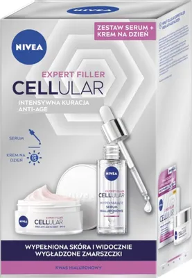 Produktbild von NIVEA Cellular Expert Filler Tagescreme + Serum, 2er Set