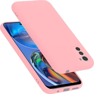 Produktbild von Cadorabo Schutzhülle für Motorola MOTO E32 4G / E32S Hülle in Rosa Handyhülle Case Cover TPU Etui