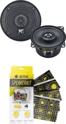 Produktbild von Lautsprecher Hifonics Titan TRX42 inkl. CTK Speakerkit Dämmpaket -