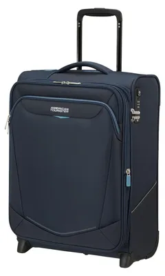 Obrázok produktu pre Kufrík American Tourister Summerride s kolieskami, rozťahovateľný, TSA, tmavomodrý, 55 cm