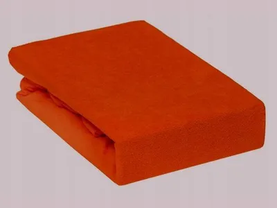 Produktbild von Darymex Spannbettlaken Frottee mit Gummizug 90x200cm Rot