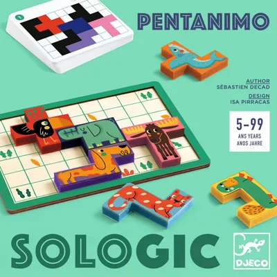 Immagine prodotto di Gioco di logica Pentanimo, Djeco