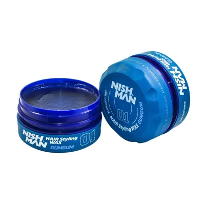 Produktbild von NISHMAN Aqua Gel Wax B1 GumGum – Haargelwachs, 150 ml