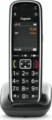 Produktbild von Gigaset E720 - Schnurlostelefon mit Rufnummernanzeige - ECO DECT\GAP - Schwarz