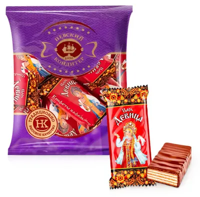 Produktbild von Schokokonfekt - Zarj-Dewiza, mit Cremegeschmack, Nevskij Konditer, 500 g