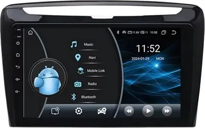 Immagine prodotto di Autoradio con Bluetooth e CarPlay per Lancia Ypsilon (2012-2020) - Compatibile con Apple e Android - Impianto stereo con sistema di navigazione - 2 GB di RAM, 32 GB di memoria interna