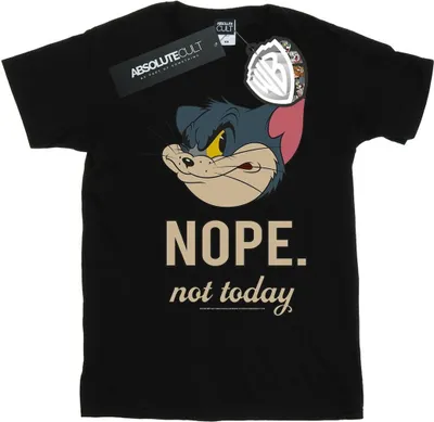 Produktbild von Tom And Jerry - "Nope Not Today" T-Shirt für Damen BI46311 (3XL) (Schwarz)