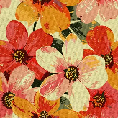 Obrázok produktu pre OUTDOOR DEKOSTOFFE OXFORD - Motiv Blumen I DX5639