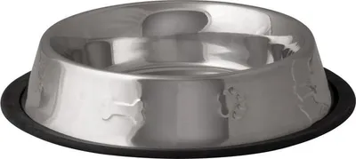 Produktbild von Schüssel MagicHome PET 19 cm, 400 ml, Edelstahl, für Hund