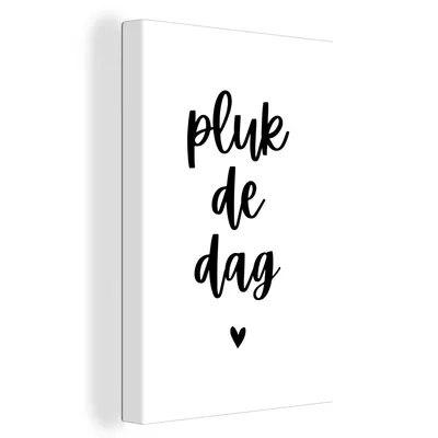 Obrázek produktu pro OneMillionCanvasses® Malba na plátně Nástěnná malba na plátně - Citáty - Využij dne - Přísloví - Carpe diem - 80x120cm