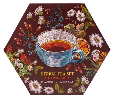 Produktbild von Kräutertee-Set ACORUS Autumn Taste, 60 Stk.