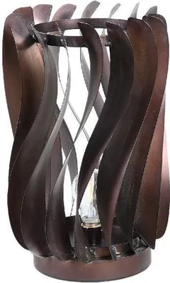 Produktbild von PTMD Tessa Laterne - 23x23x37 cm - Eisen - Bronze