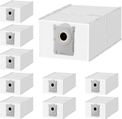 Produktbild von 12 Stück Staubbeutel Zubehörset für ECOVACS DEEBOT X9 PRO OMNI / T50 Max / T50 Pro / T50 Omni / T50 Pro Omni / T50 Max Pro/X8 PRO Omni / X8 OMNI