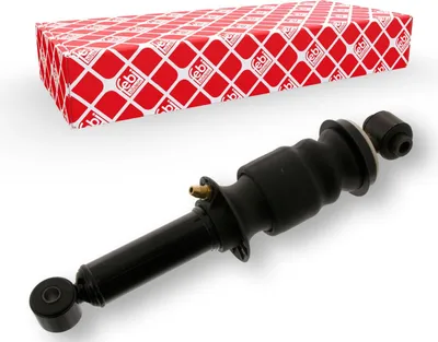 Produktbild von FEBI BILSTEIN Dämpfer Fahrerhauslagerung 38989 Vorne für IVECO Stralis pneumatisch 3,03kg