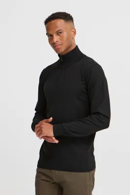 Produktbild von Blend BHCASSRI Herren Strickpullover Troyer Feinstrick Pullover regular fit